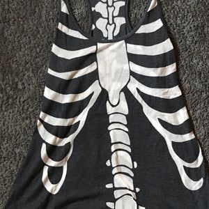 Skeleton tank top